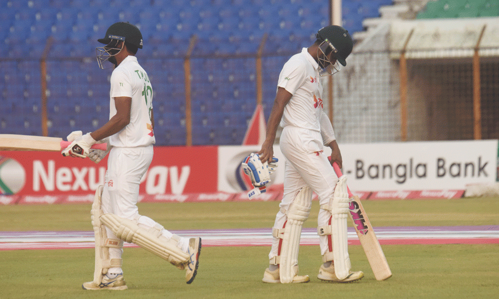 Vexing batting display by Bangladesh