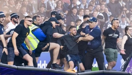 Australian club gets record fine for violent pitch invasion