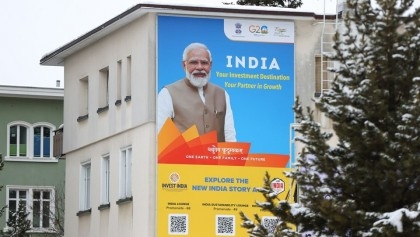 India flexes its muscle at Davos as China’s star fades
