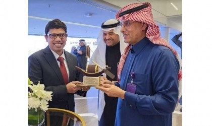 Palak meets Saudi Telecommunication Company chairman in Riyadh

