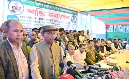 BNP holds road march in daytime, visits embassies at night: Hasan
