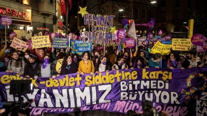 Massive protests in Turkey over Women’s Day ban, tear gas fired
