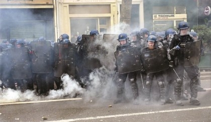 French Senate adopts pension bill despite street protests