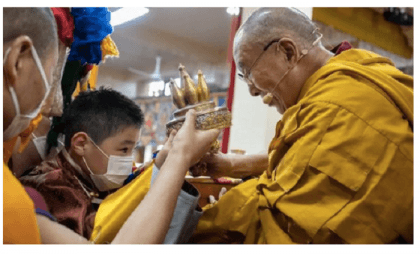 Dalai Lama names US-born boy 3rd highest leader in Buddhism: report