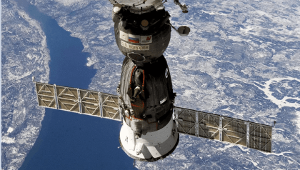 Damaged Russian Soyuz capsule returns to Earth: space agency