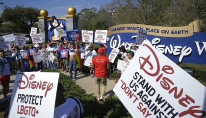 Disney chief says Florida punishing its free speech