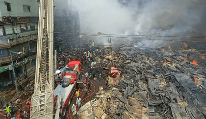 Bank account opened to support affected fire victims of Bangabazar