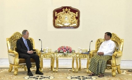 Former UN chief  Ban Ki-moon urges army to end Myanmar violence