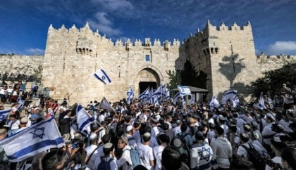 Tensions high as Israel nationalists march into east Jerusalem