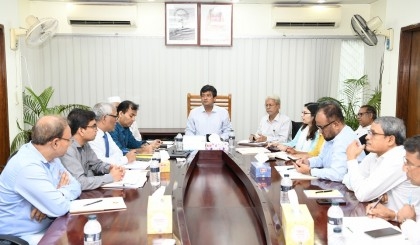 NU VC holds meeting with WB representatives evaluating progress of CEDP