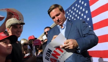 Who is the Florida governor Ron DeSantis?
