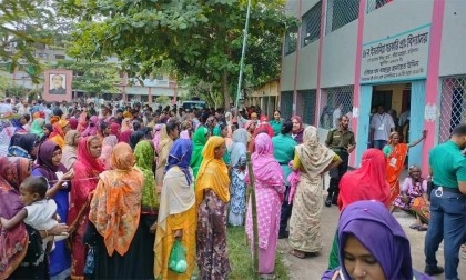 Khulna, Barishal city polls: Voting underway amid much enthusiasm, long queues of voters