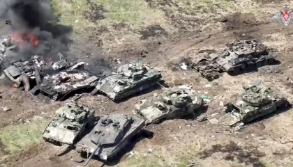 Russia says German Leopard tanks, US Bradleys captured in Ukraine