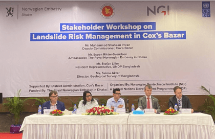 UNDP, NGI to strengthen landslide early warning, rainfall monitoring systems in Cox’s Bazar