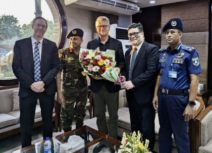 UN USG for Peace Operations Lacroix in Dhaka; will meet PM
