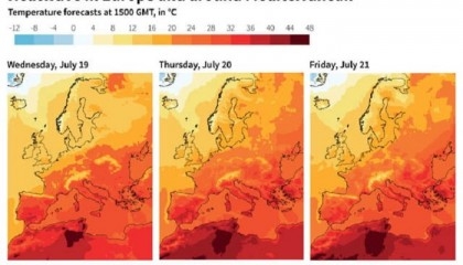 Heat-struck Mediterranean is climate change 'hot spot'