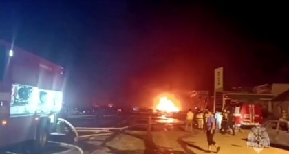 Death toll rises to 27 in Russia petrol station fire