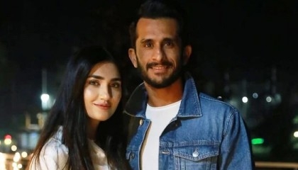 Hassan Ali shares lovey-dovey message for wife Samyah on anniversary

