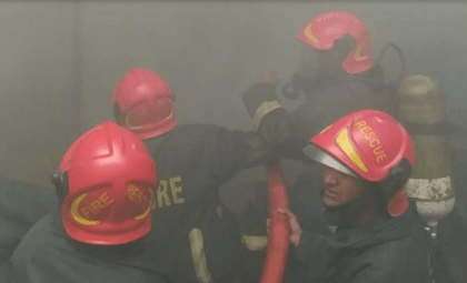 Fire breaks out at Mohammadpur furniture factory