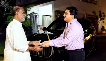Filmmaker Kalanithi gifts Rajinikanth a luxury car for the success of ‘Jailer’