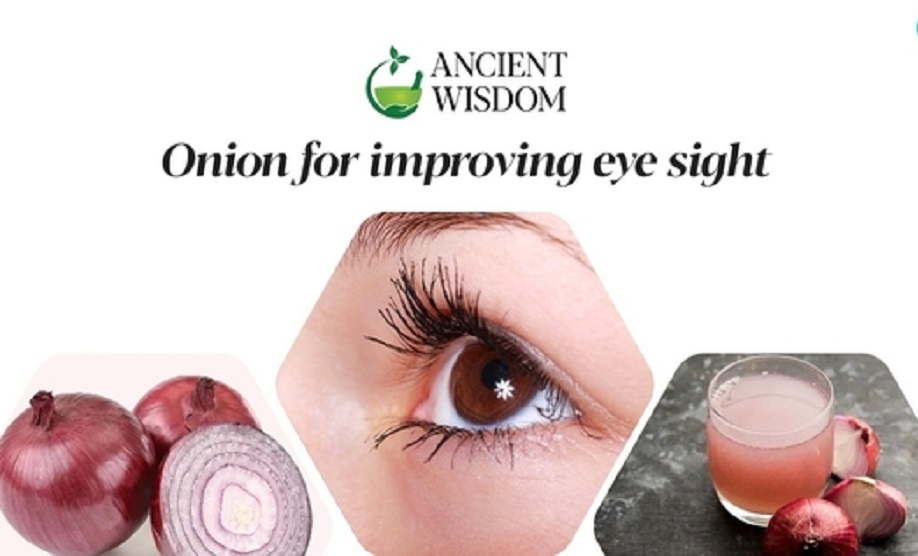 Many benefits of onions for eye health