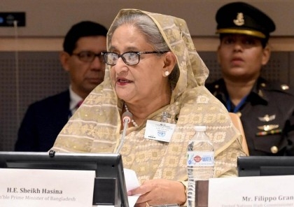 PM for redouble global support to end Rohingya crisis

