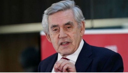 Richest oil states should pay climate tax, says Gordon Brown

