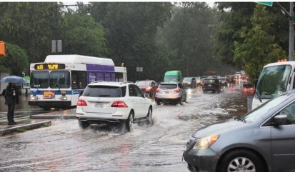 New York Under Water After Heavy Rain; Airports, Subway Partially Hit
