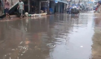 Incessant rains cause waterlogging and overflow of drains in Gazipur