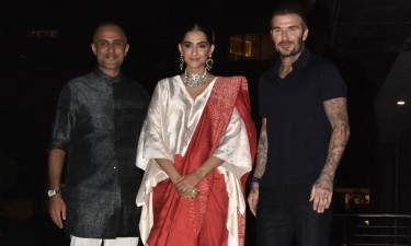 Sonam Kapoor-Anand Ahuja host party for David Beckham