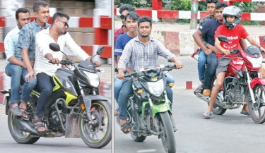 Motorcycle plying to be banned for 3 days during JS polls