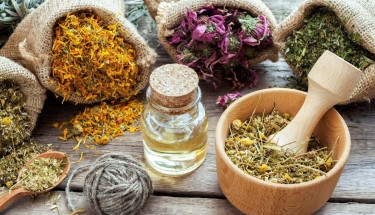 Natural herbs for youthful, glowing skin