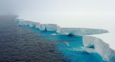 World's biggest iceberg 'battered' by waves as it heads north