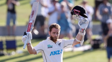 Second century for Williamson as New Zealand extend lead past 500