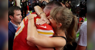 Swift celebrates nail-biting Super Bowl triumph for Kelce's Chiefs