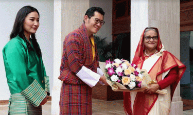 Bhutanese King at PMO to hold meeting with Sheikh Hasina