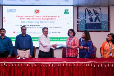 MoU Signing Ceremony Between DYD and Plan International Bangladesh