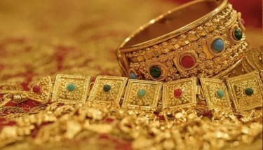 Gold price rises to Tk1.17 lakh per bhori