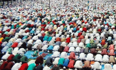 Sholakia holds 197th Eid jamaat