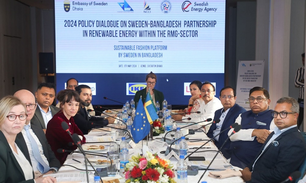 Sweden-Bangladesh high-level policy dialogue on renewable energy in RMG sector