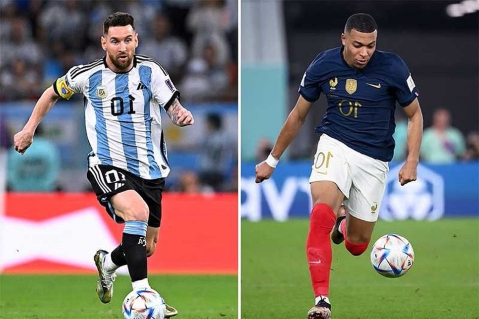 Lionel Messi: Messi vs Mbappe Part II: World Cup stars chase Ballon d'Or -  The Economic Times