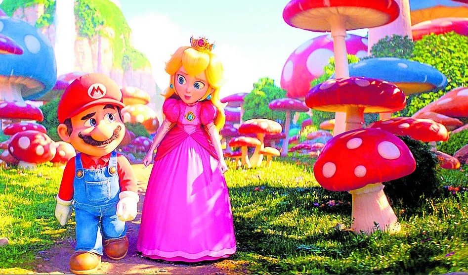 Super Mario' movie hops to a huge North American opening