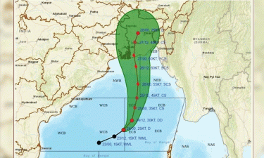 Depression formed over central Bay of Bengal