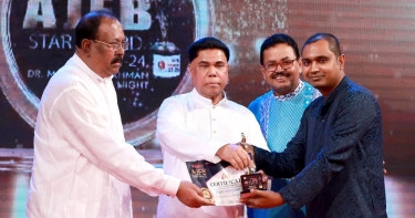 Rajib Moni Das gets AJFB award