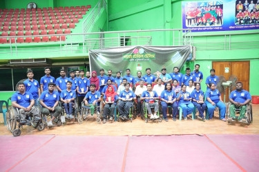 Para table tennis held in city