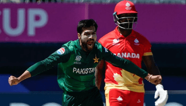 Pakistan dominate match against Canada
