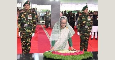 PM pays homage to Bangabandhu to mark AL's platinum jubilee