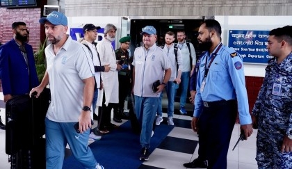 England Men's Cricket Team Arrives Dhaka for White Ball Series