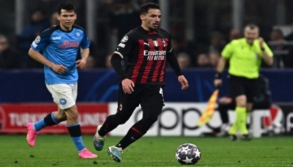 Bennacer gives Milan first blood in Champions League derby with Napoli