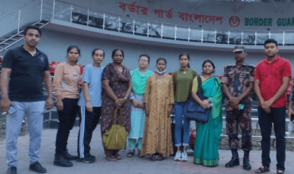 5 Bangladeshis return home after serving jail in India